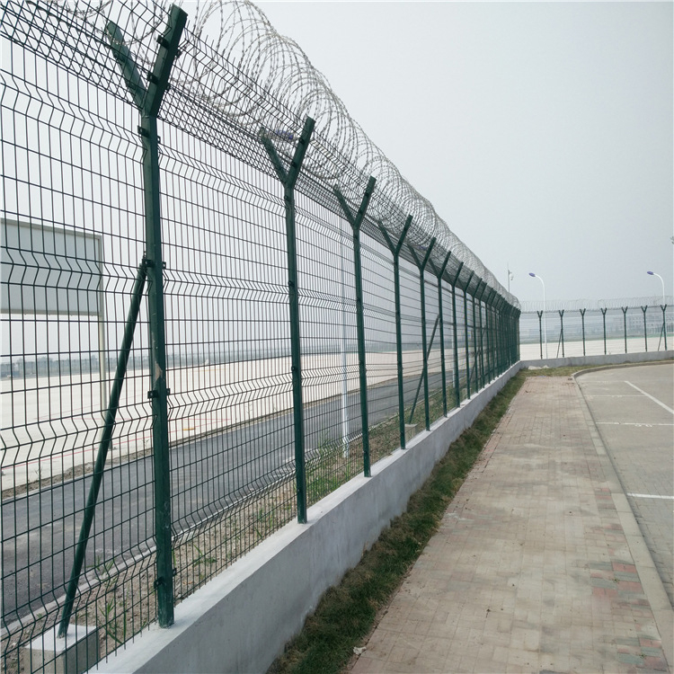 安徽机场钢筋网围界和编织网机场围界图片1