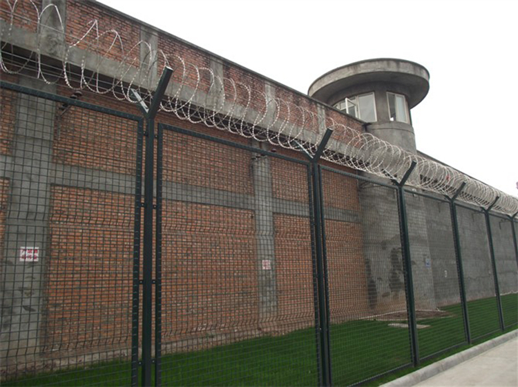 监狱围界钢网墙图片4