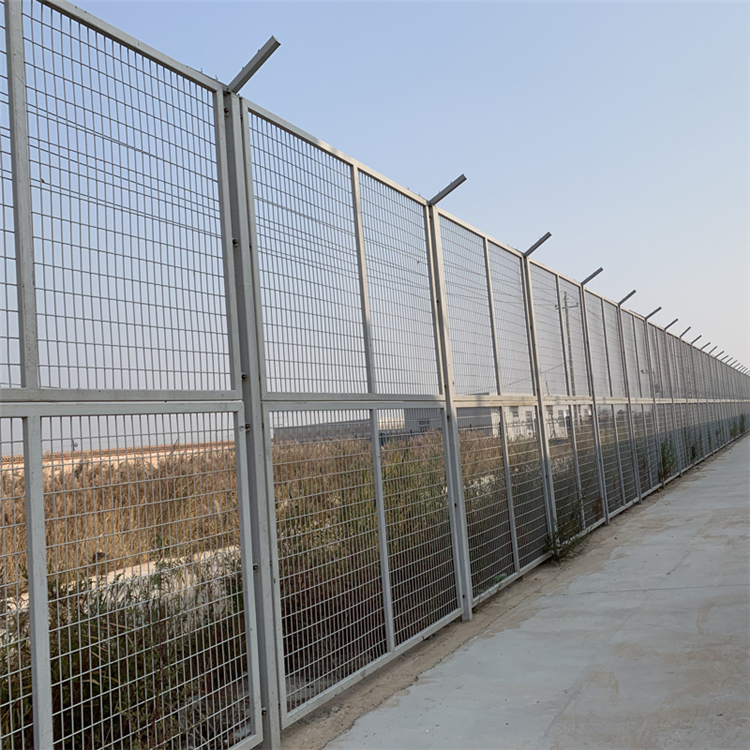 安徽监狱外部钢网墙图片1