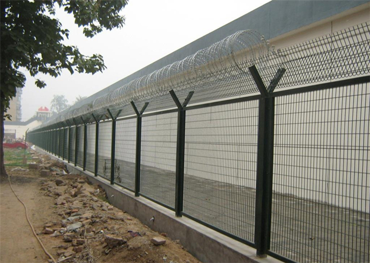 安徽监狱外部钢网墙图片2